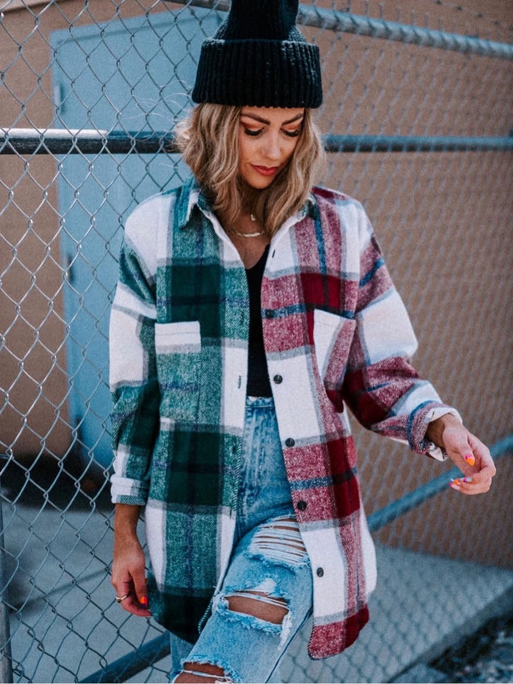Dressed in Lala Plaid Flannel - Picture 2 of 9